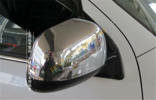 For Mitsubishi ASX Outlander Sport 10-2015 2x Plate Rearview Mirror Cover Trim k - Picture 2 of 6