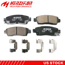 Rear Ceramic Brake Pads Kit for GMC Acadia Envoy Chevy Trailblazer Buick Enclave