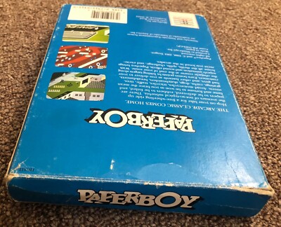 NES Paperboy CIB Game Box & Manual Tested Working Cart Authentic