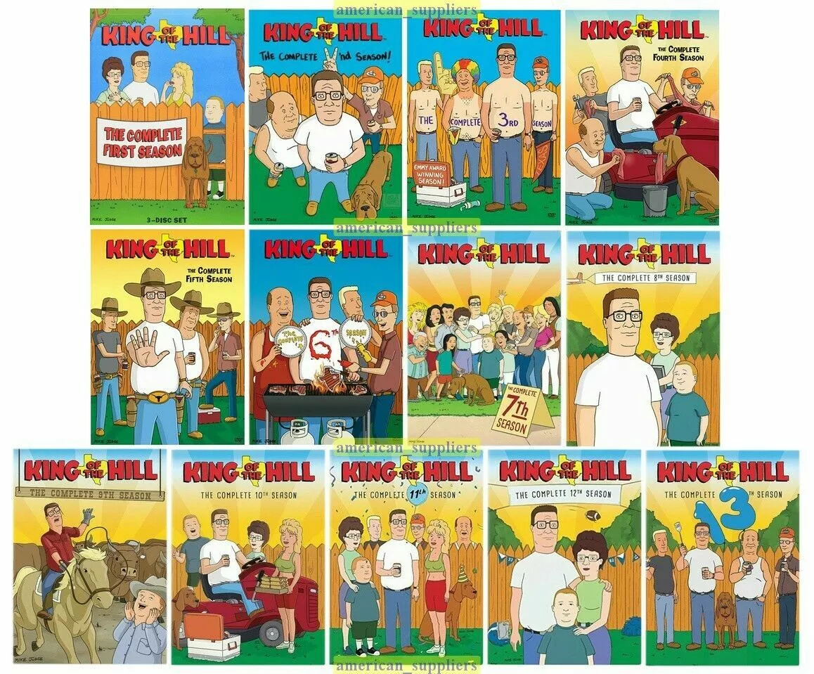 King of The Hill - The Complete Series (DVD, Season 1-13)