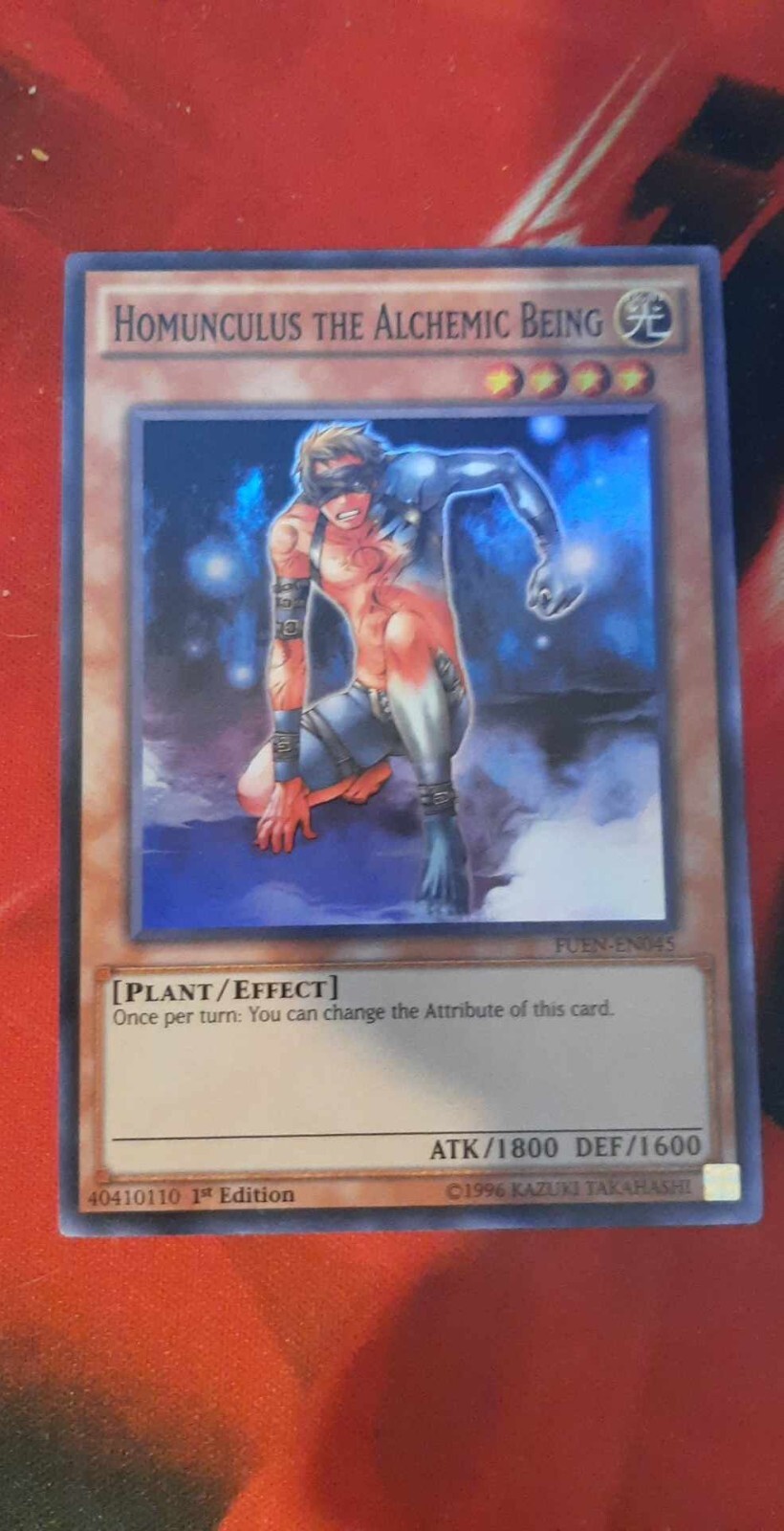 Yu-Gi-Oh! TCG Homunculus the Alchemic Being Fusion Enforcers FUEN-EN045 ...