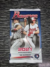 2021 Bowman Mega Box BASE PACK - Factory Sealed - Austin Martin Chrome 1st?👀