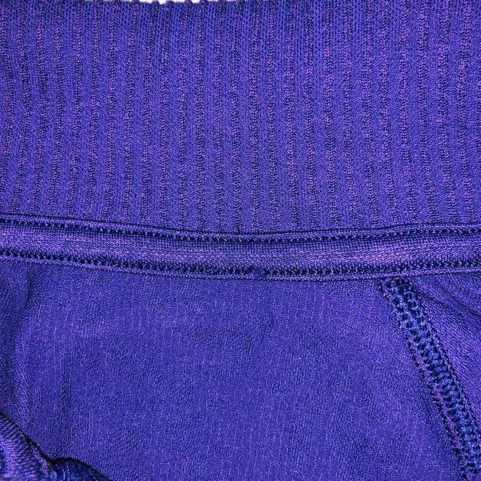 Lululemon Feminino 2? Pulôver Rest Less 1/2 zíper LS suéter corte escuro roxo - Imagem 4 de 4