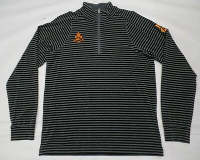 ウエア PEARLY GATES - PEARLY GATES MEN'S Pearly Gates 1/4 ZIP Long Sleeve Sweat Shirt sz 6 (M