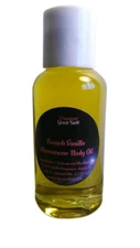 French Vanilla Perfume Body Oil 2.7 Fl Oz No Alcohol