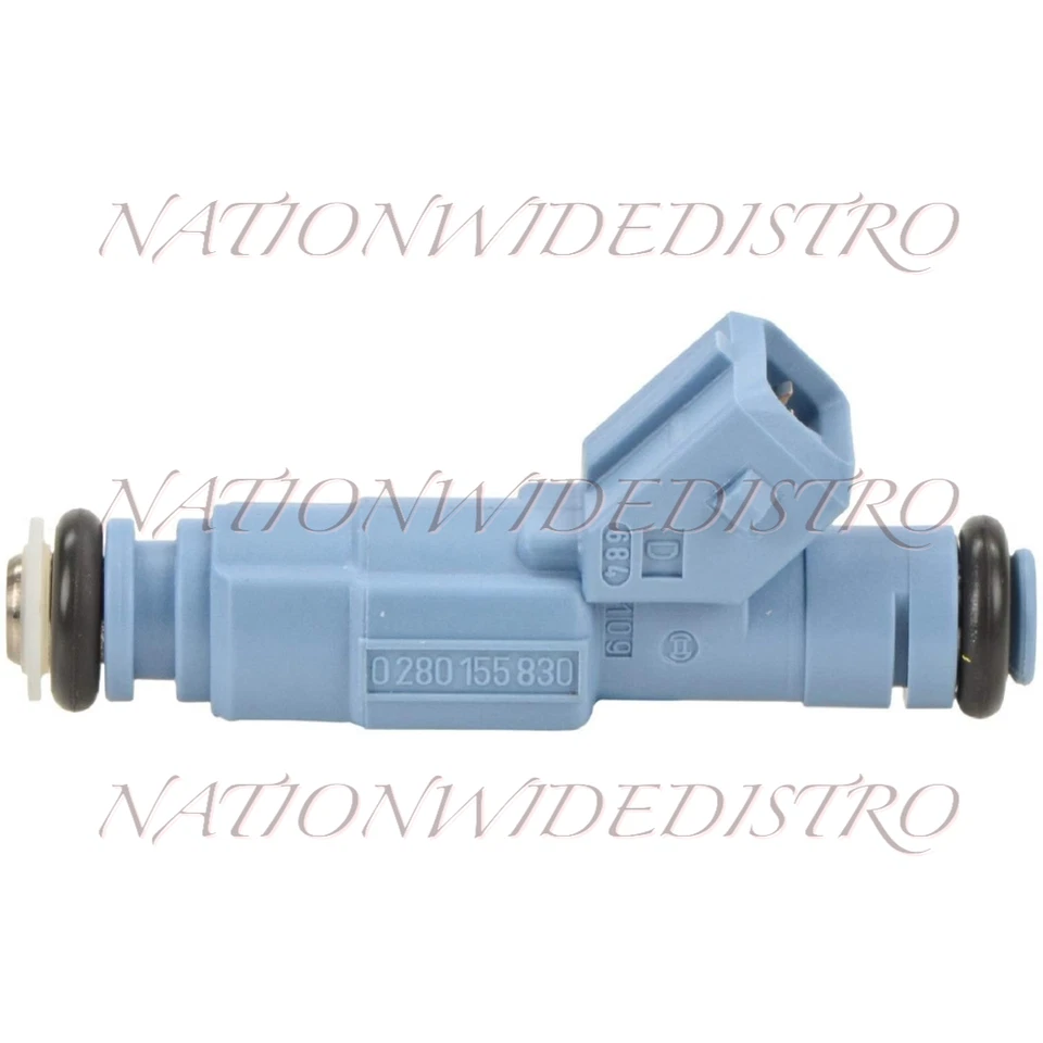 5x Inyectores de combustible Bosch OEM para 1999-2006 Volvo C70 V70 S60 2,3 L S80 2,5 L I5 Foto 4 de 4