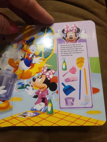 Mickey Mouse Clubhouse My First Look & Find Disney Junior Toddler Book excellent - Picture 5 of 10