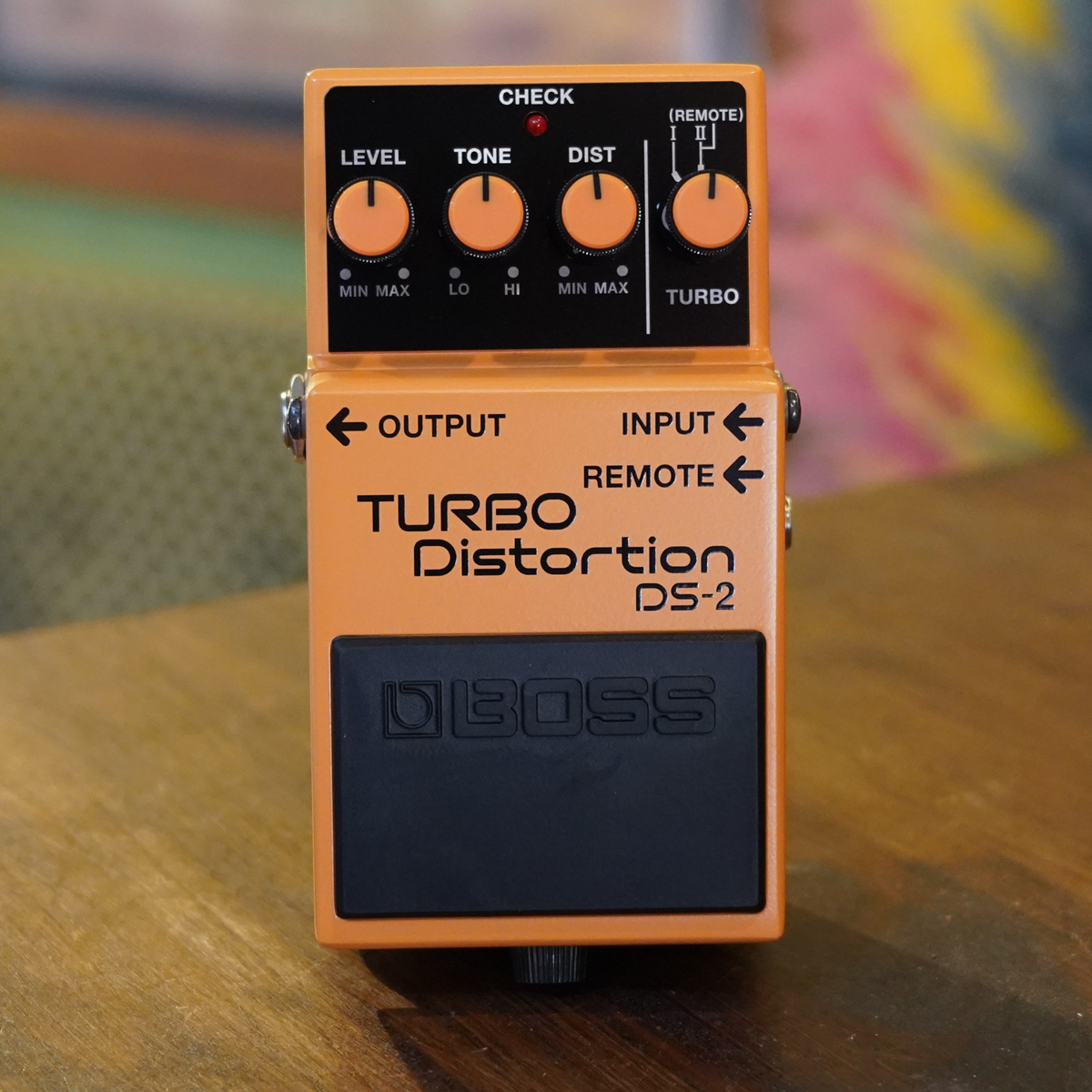 ギター BOSS DS-2 TURBO Distortion Boss DS-2 Turbo Distortion - Dispositivo di distorsione con cavo