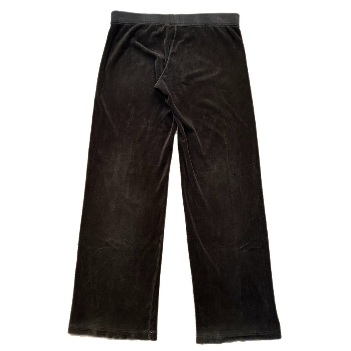 VTG Y2K Juicy Couture Velour Track Pants Low Rise Bootcut