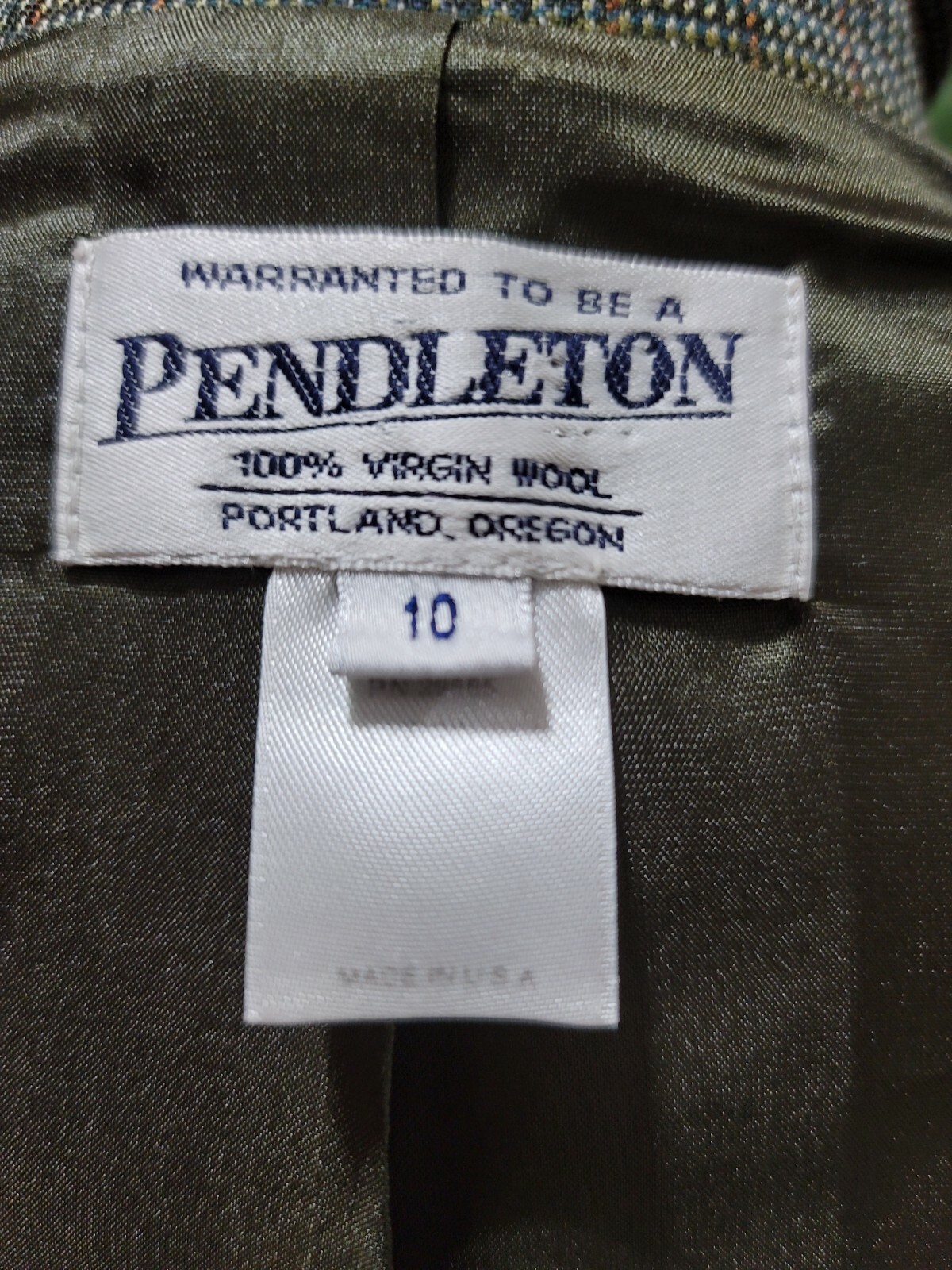 Pendleton Women's Multicolor Wool Single Breasted… - image 9