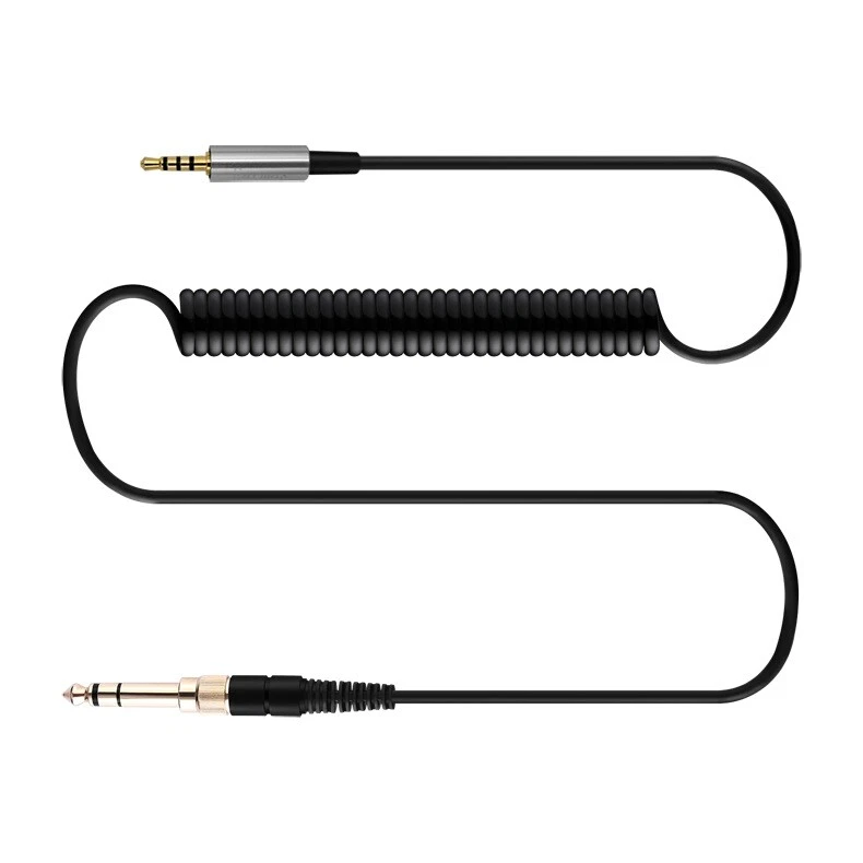 Cable de audio de resorte en espiral para auriculares sobre la oreja referencia Klipsch Foto 2 de 4