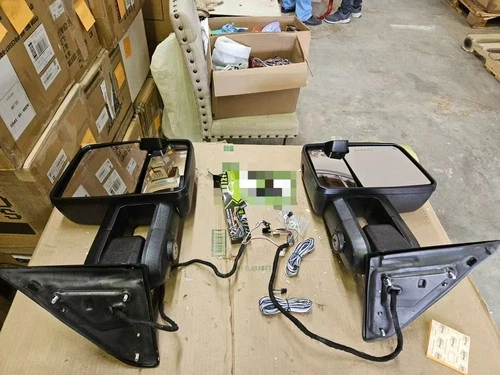 Used Sanooer 2009-2018 Ram Tow Mirrors Power Heated LED Switchback Light Smoked