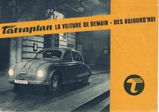 Catalogue brochure Tatra T600 Tatraplan 1951 International en français