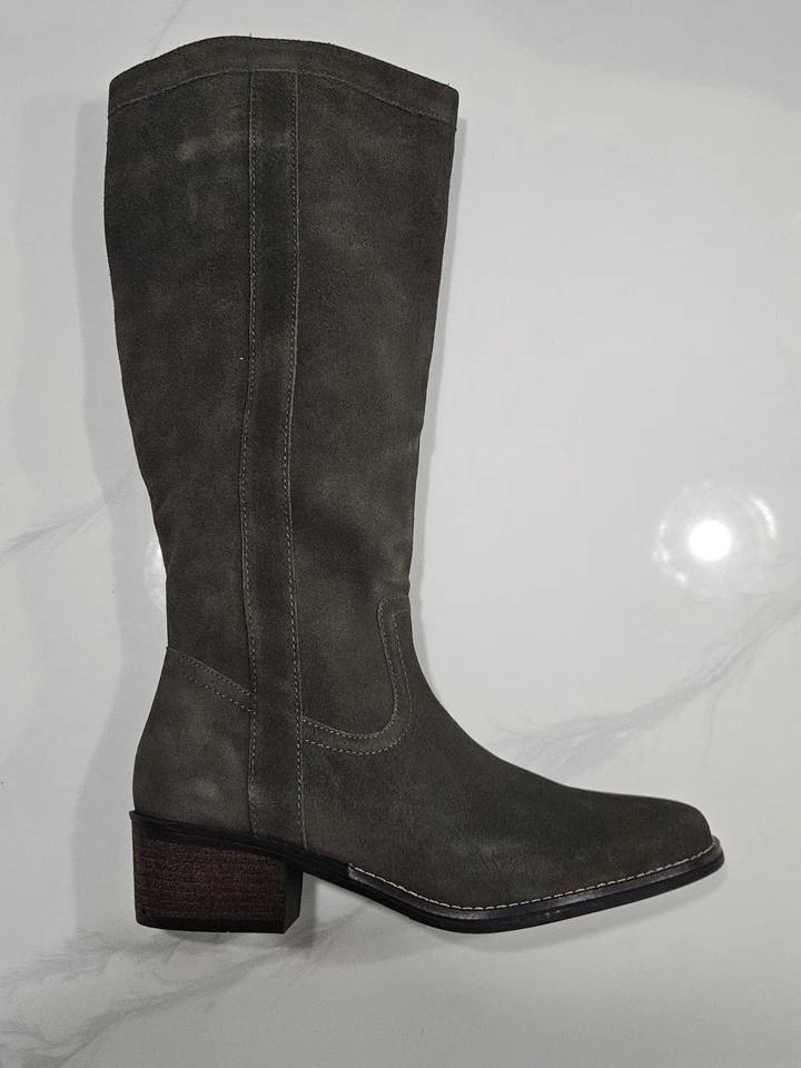 Zapatos para mujer WHITE MOUNTAIN Altitude tacón alto bota 9, ejército/gamuza Foto 3 de 4