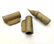 3/8" English Brass Ramrod Pipes ENGRAVED Entry Flintlock Percussion Muzzleloader