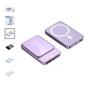 10000mAh Magnetic Power Bank 20W Wireless Powerbank Slim Portable Battery Charge