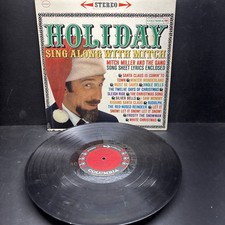 Mitch Miller And The Gang Holiday Sing Along With Mitch Vinyl LP Record Album F