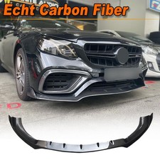 Für Mercedes W213 S213 E63 AMG 16-20 Carbon Frontlippe Front Stoßstangen Spoiler Für Mercedes W213 S213 E63 AMG 16-20 Carbon Frontlippe Front Stoßstangen Spoiler