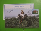BUCKINGHAM FDC 2017 RACEHORSE LEGENDS RED RUM SIGNED JOCKEY TOMMY STACK - SEE PO