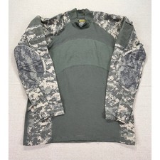 Massif Army Combat Shirt Mens XL ACU Digital Camo Tactical Flame Resistant