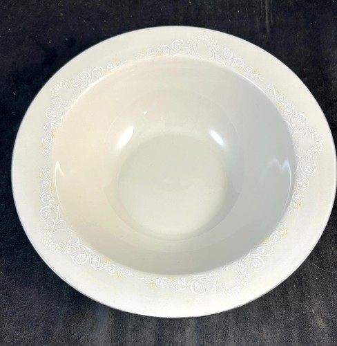 Pickard Poetry Group of 1 Round Vegetable Bowl 1 Creamer & 1 Sugar Bowl with Lid - Picture 2 of 16