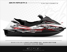 IPD Jet Ski Graphic Kit for Sea-Doo Gen-1 GTI (RA Design)