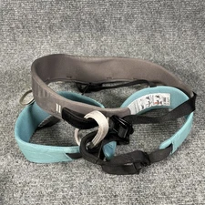Black Diamond Harness Size Small Rock Climbing Gray Adjustable