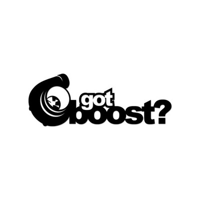 Turbo Got Boost Sticker Decal Die Cut