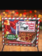 Claxton Fruit Cake 3-16 oz. REGULAR - Holiday Pack - Shipped From Claxton, GA