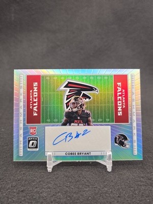 2025 Panini Donruss Optic #HM-CO Cobee Bryant Hash Marks Auto RC Rookie Falcons