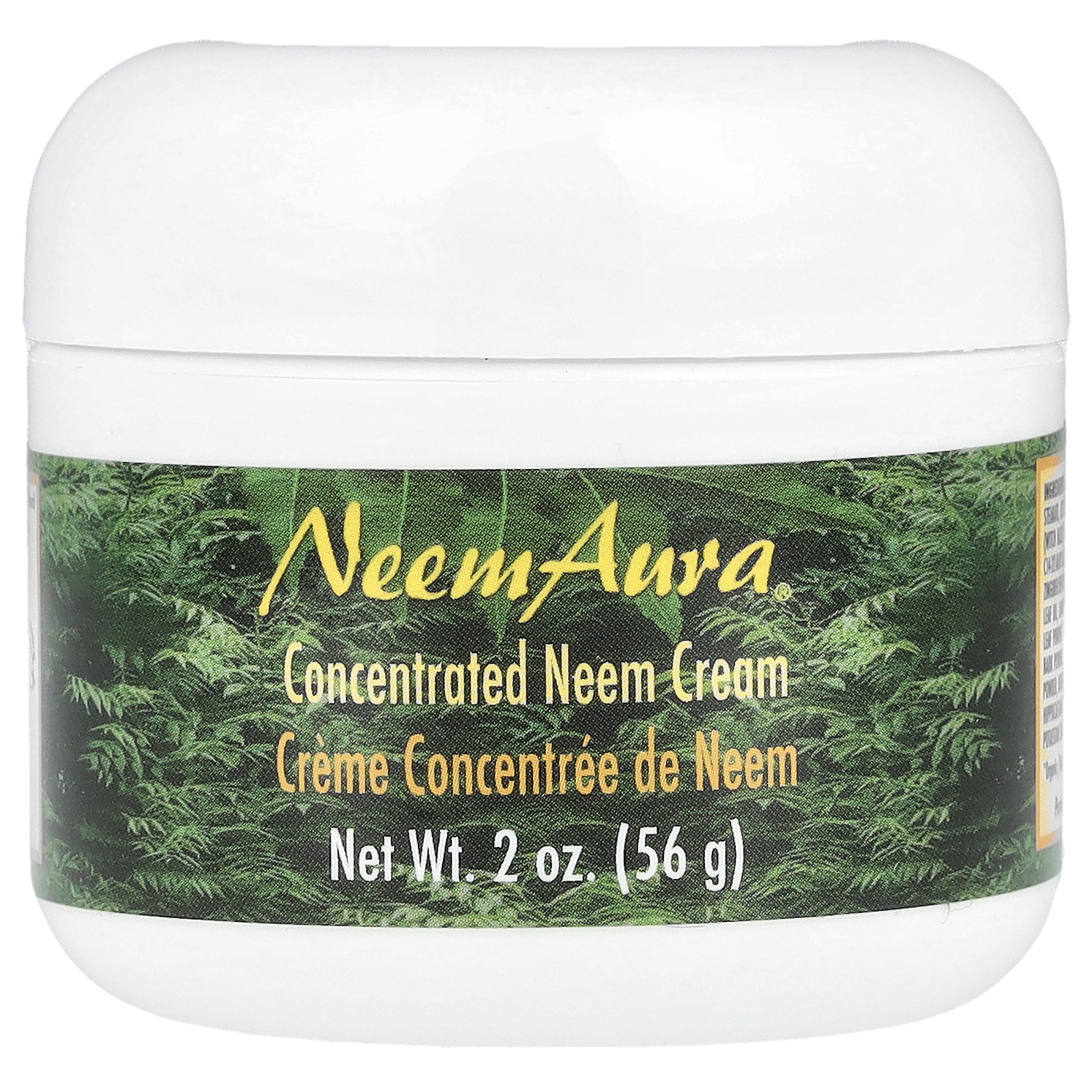 Neemaura Naturals Inc Концентрированный крем с нимом 2 унции 56 г Leaping Bunny, Not
