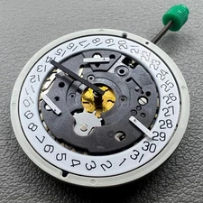 Swiss ISA 8172 Date@4 Quartz Movement ISA 8162 Replacement