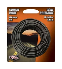 Coleman Cable 55667133 Black 14 AWG PVC Stranded Copper Primary Wire 17 ft.