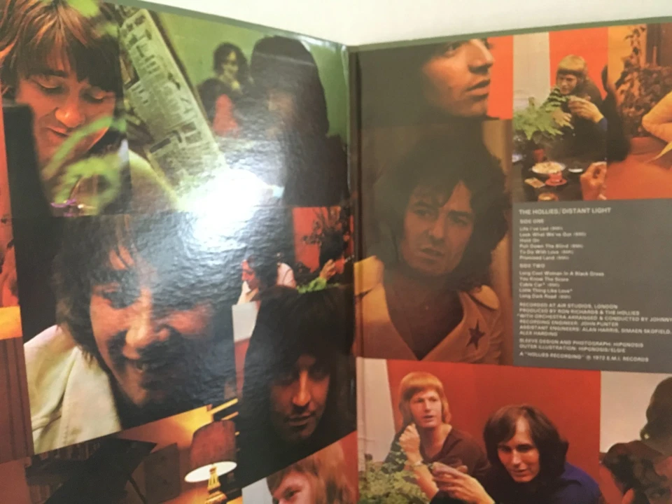 The Hollies Distant Light Vintage Vinyl LP 1972 Epic Record KE-30958 - Image 3 of 4