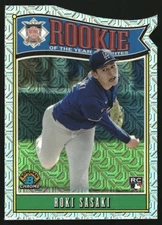 2025 Bowman Chrome Mega Box Rookie of the Year Favorites #ROY10 Roki Sasaki