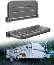 Caravan Camper folding aluminium drop down shelf