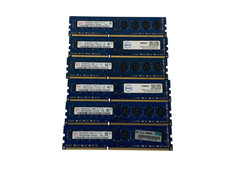 Hynix 4GB 2Rx8 PC3-10600U-9-11-B1 DIMM DDR3 1333 MHz Lot of 6