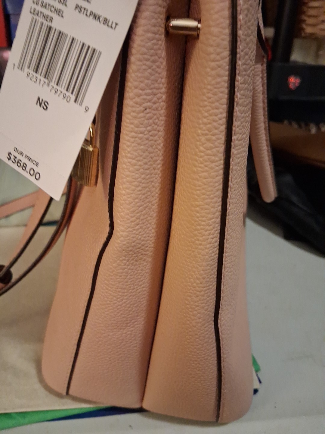 Michael Kors Adele leather messenger bag  Ballet pink Crossbody & Satchel Purse  thumbnail 3