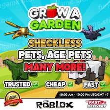 ROBLOX -  [🌱] Grow a Garden [GAG] | Sheckles, Pets,  & More | Cheap & Fast 🏷️⚡