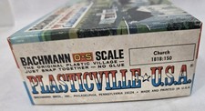 O-S Scale Church, Bachmann Plasticville U.S.A. Kit Vintage 1818-150