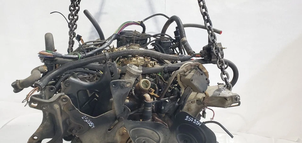 Conjunto completo de motor usado se adapta a: Cadillac Fleetwood 1986 8-307 5,0 L VIN Y 8º Foto 2 de 4