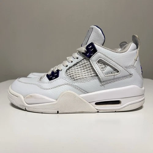 Nike Air Jordan 4 Retro "Metallic Purple" Women's US 6.5 UK 4 408452-115