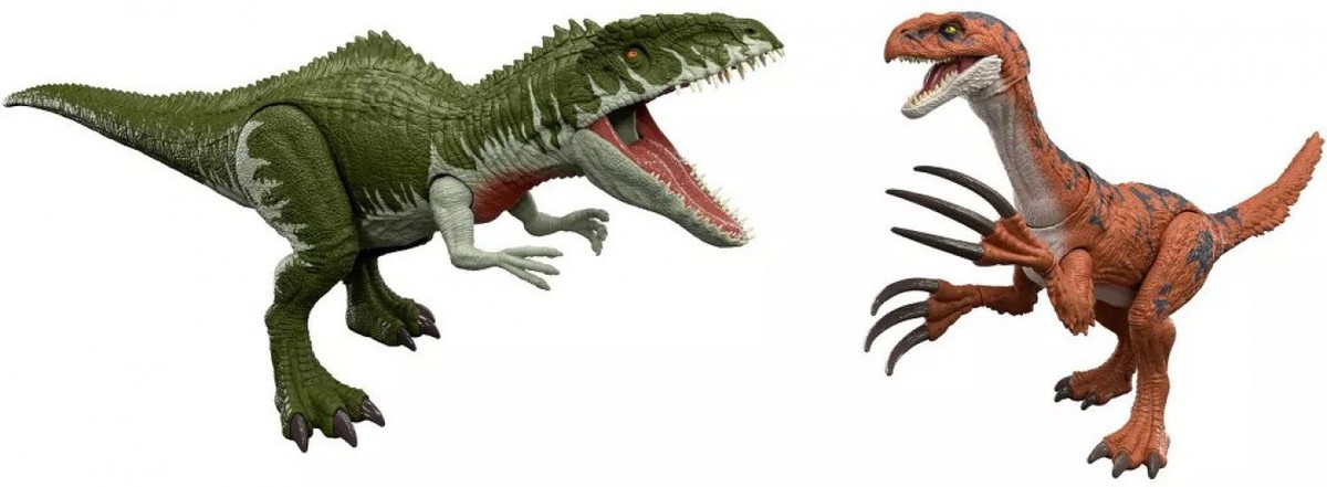 Reimagined Giganotosaurus vs. Therizinosaurus Action Figure 2-Pack