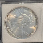 1986 American Eagle Silver Dollar Beautiful Tarnish & Early Date