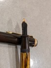 Vintage Pelikan 400 in Tortoiseshell Brown & Gold 14c 585 Oblique Med Gold Nib — photo 6
