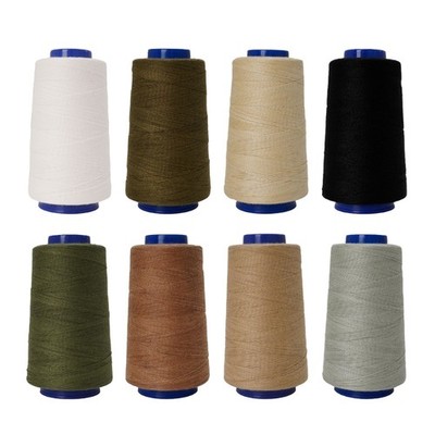4 Spools Polyester Sewing Thread for Sewing Machine Hand Stitching 1000yd/Spool