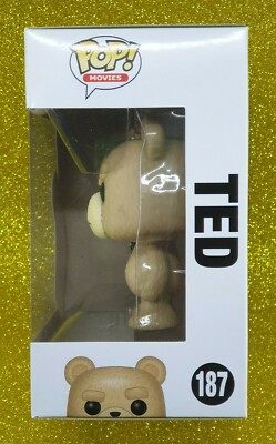 FUNKO POP MOVIES TED 2 #187 TED with REMOTE VAULTED VINYL FIGURE