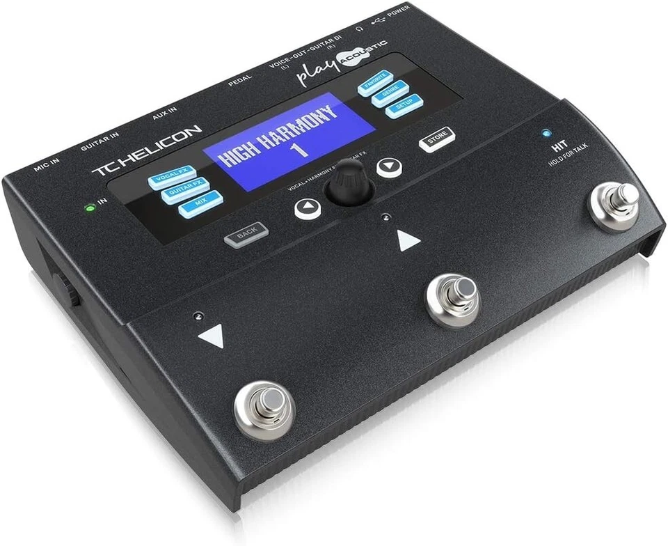TC-Helicon VoiceLive Play Acoustic Guitar and Vocal Effects Processor Pedal new - Image 2 of 4