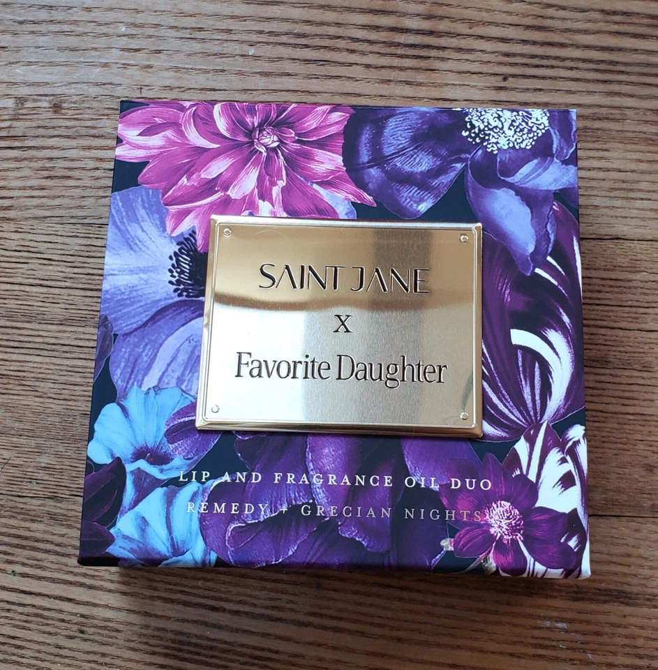 Aceite de labios y fragancia Saint Jane X Favorite Daughter dúo nuevo en caja Foto 2 de 4