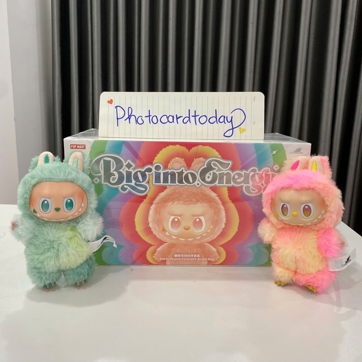 正規品 POPMART LABUBU Big into Energy BOX Pop Mart Labubu V3 The Monsters Big Into Energy Blind Box